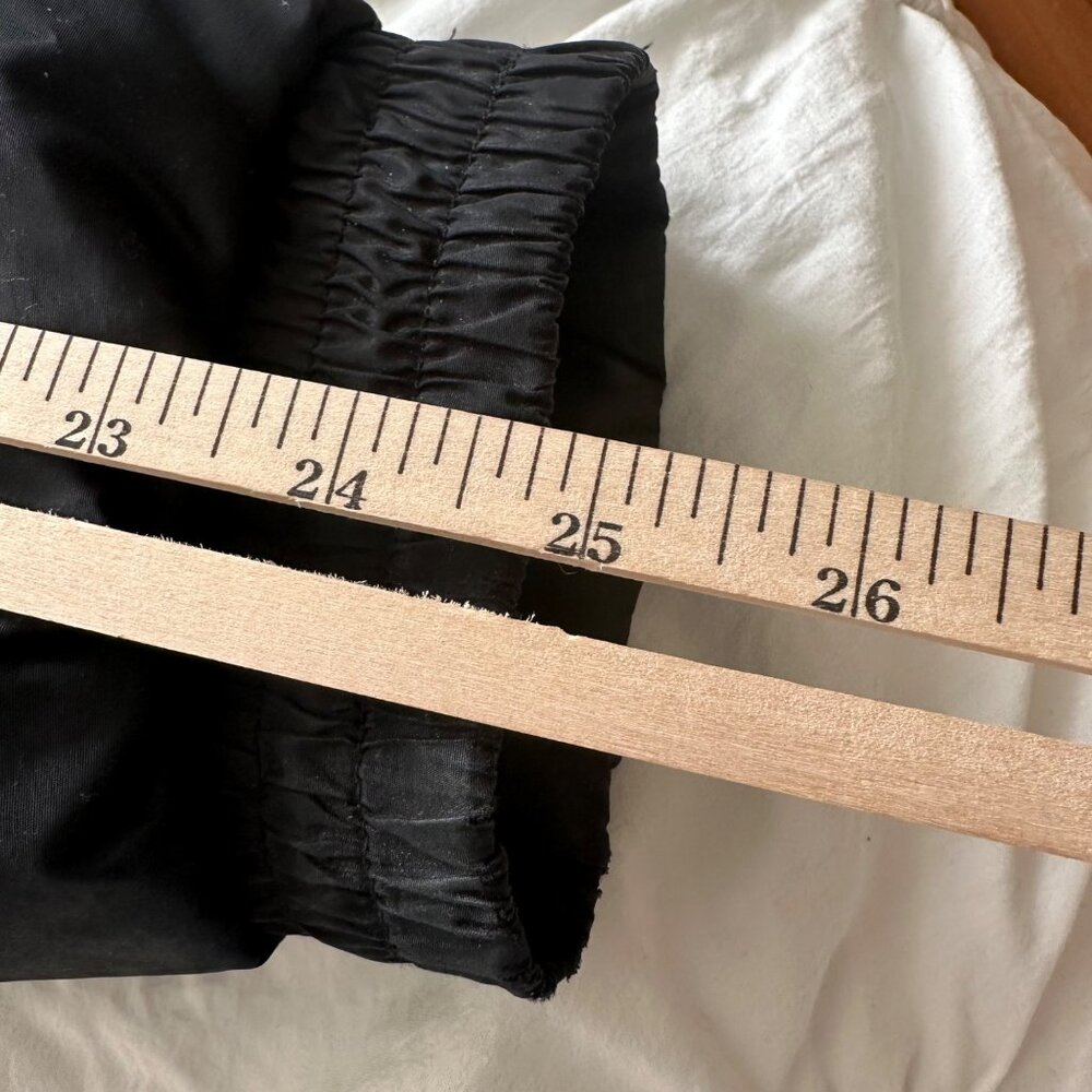 Kenneth Cole Mens Hooded Black Puffer Coat M Zipper Snap Closure 60/40 Down/Fowl - Picture 13 of 13